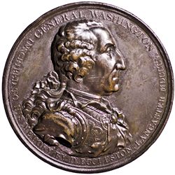 c. 1805 George Washington Eccleston Medal. Baker-85. Struck in Bronze