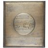 Image 1 : Metal Declaration of Independence Plaque,1859. Made In Heavy Solid Bronze