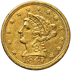 1847-C Liberty Head $2.50 Gold Quarter Eagle