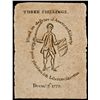 Image 2 : PAUL REVERE Engraved Minuteman SWORD IN HAND Vignette December 7, 1775 MA. Issue