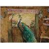 Image 1 : JAKUB OBROVSKY 1882 Bystrc u Brna - 1949 Prague Peacock in a Window