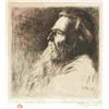 Image 1 : TAVIK FRANTISEK SIMON 1877 Zeleznice u Jicina - 1942 Prague Portrait of John Ruskin