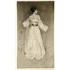 Image 1 : TAVIK FRANTISEK SIMON 1877 Zeleznice u Jicina - 1942 Prague Lady in White