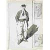 Image 1 : TAVIK FRANTISEK SIMON 1877 Zeleznice u Jicina - 1942 Prague Man with a Pipe