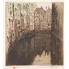 Image 1 : TAVIK FRANTISEK SIMON 1877 Zeleznice u Jicina - 1942 Prague Canal in Amsterdam