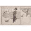 Image 1 : TAVIK FRANTISEK SIMON 1877 Zeleznice u Jicina - 1942 Prague Sketch-book from Paris