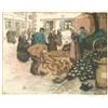 Image 1 : TAVIK FRANTISEK SIMON 1877 Zeleznice u Jicina - 1942 Prague Breton Clog Sellers