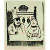 Image 1 : PAUL GAUGUIN 1848 Pariz -1903 Altuana, on Hiva-Hoa Island, Marquises Islands Personnages comiques (C