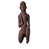 Woodcut - kneeling senior chief