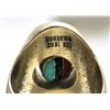Image 4 : Zuni Multi-Stone Spinner Sunface Sterling Silver Men's Ring - Don Dewa