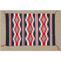 Navajo Red & Black Crystal Rug - Alyssa Harrison