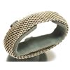 Image 1 : Non-Native Pawn Sterling Silver .925 Mesh Link Bracelet - Tiffany & Co. - 7.5" 56.0g