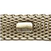 Image 3 : Non-Native Pawn Sterling Silver .925 Mesh Link Bracelet - Tiffany & Co. - 7.5" 56.0g