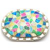 Image 1 : Zuni Multi-Color Opal Sterling Silver Buckle - Carmichael Haloo