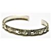 Image 1 : Navajo Sterling Silver Storyteller Cuff Bracelet - Scott Skeets