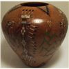 Image 3 : Navajo Etched Painted & Finished Yei Pottery - Nancy Chilly