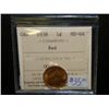 Image 1 : Canada - 1 Cent - 1938 - Red - ICCS - MS-64
