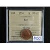Image 1 : Canada - 1 Cent - 1951 - Red - ICCS - MS-65