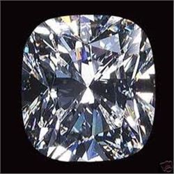 EGL CERT 0.5 CTW CUSHION DIAMOND D/SI2