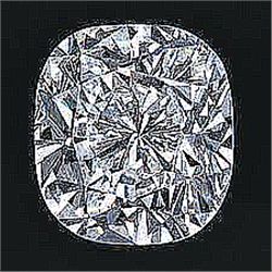 EGL CERT 1.0 CTW CUSHION DIAMOND H/SI2