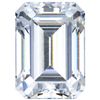 Image 1 : EGL CERT. EMERALD  DIAMOND  1.01 CTW H/VVS1