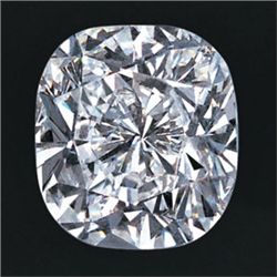 EGL CERT 1.0 CTW CUSHION DIAMOND H/VS1