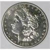 Image 1 : 1881-S SILVER MORGAN DOLLAR RED BOOK VALUE IS $80.00+ *RARE MS-63+ HIGH GRADE EARLY SILVER DOLLAR*!!