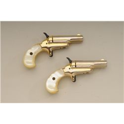 Pair of Colt  Lady Derringer’s in .22 caliber  single shot in original factory display box,  serial 