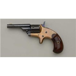 Colt Model 1872 .22 caliber seven shot open  top revolver in very good plus to near fine  original c