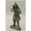Image 2 : Bronze statue of a Shogun warrior, approx.  19” in height with great detail and nice  patina, in our