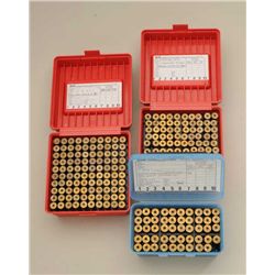 Reloading lot consisting of dies for .45-90  and .50-90 cartridges plus approx. 300 new  and 150 use