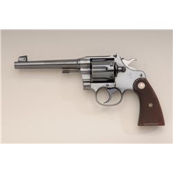 Colt Shooting Master flat top target DA  revolver .38 cal., 6” barrel, adjustable  sights, blue fini