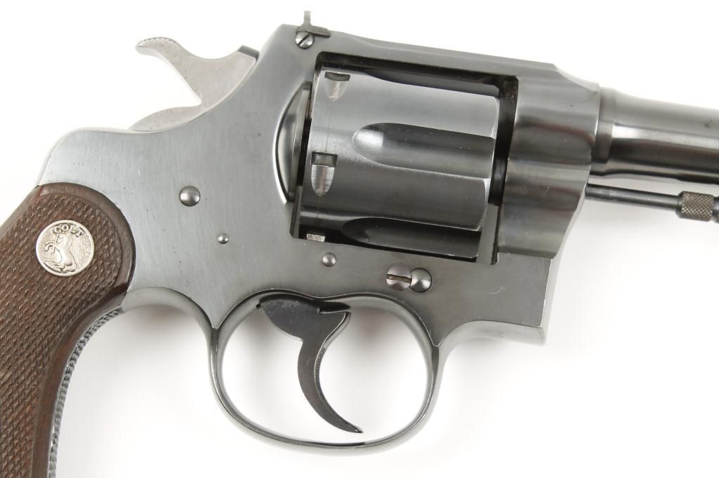 Colt Shooting Master flat top target DA revolver .38 cal., 6” barrel ...