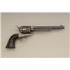 Image 2 : Colt SAA revolver, .32 W.C.F. cal., 7-1/2”  barrel, blue and case hardened finish,  checkered black 