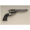 Image 2 : Colt SAA revolver, .45 cal., 5-1/2” barrel,  blue and case hardened finish, checkered hard  rubber g