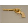 Image 1 : Colt SAA revolver, .45 cal., 7-1/2” barrel,  finely and extensively custom cattle brand  engraving b