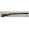 Image 2 : Winchester Model 1876 lever action rifle in  .45-60 caliber showing 28” octagon barrel  with full ma