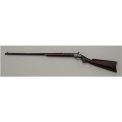 Sharps Officer’s Model carbine, .38 cal.,  26-1/4” barrel, engraved receiver, wood  stocks, engraved
