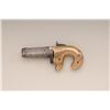 Image 1 : Engraved Moore's patent National Arms No. 1  single shot derringer, .38 cal., 2-1/4"  barrel, brass 