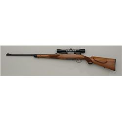 Austrian-made Mannlicher-Schoenauer Model  1950 bolt action rifle, .270 cal., 24”  barrel, blue fini
