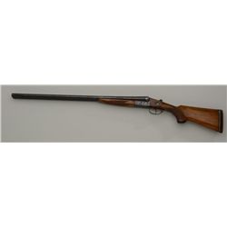 Best Quality Belgium Guild shotgun, 12 gauge,  27-1/2” barrels, scalloped boxlock ejectors  model, 3