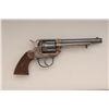 Image 1 : Spanish copy of a Colt Lightning DA revolver,  .38 cal., 5-1/2” barrel, blue and case  hardened fini
