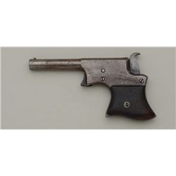 Remington Vest Pocket .22 caliber single shot  Derringer with full address, serial number  3309. The