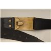 Image 5 : Civil War style flap holster for 1851 Navy  unmarked with associated 1874 style enlisted  man’s belt