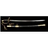 Image 8 : U.S. Model 1850 staff and field officer’s  sword marked F. Horster, Solingen on blade.  The sword  r