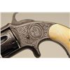 Image 3 : Extensively period-engraved Smith’s Patent  spur trigger revolver, .32 cal., 3” barrel,  ivory grips
