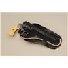 Image 2 : Colt Police Positive DA revolver, .32-20  W.C.F. cal., 6” barrel, engraved, re-blued  finish, ivory 