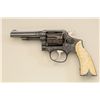 Image 11 : Pair of German ornately engraved Smith &  Wesson 5-screw DA revolvers with fancy carved  grips, silv