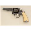 Image 12 : Pair of German ornately engraved Smith &  Wesson 5-screw DA revolvers with fancy carved  grips, silv