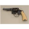 Image 14 : Pair of German ornately engraved Smith &  Wesson 5-screw DA revolvers with fancy carved  grips, silv